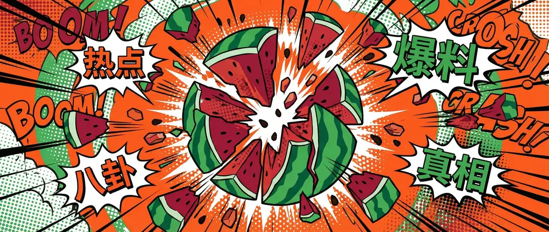 抖奶 今日头瓜爆炸漫画横幅